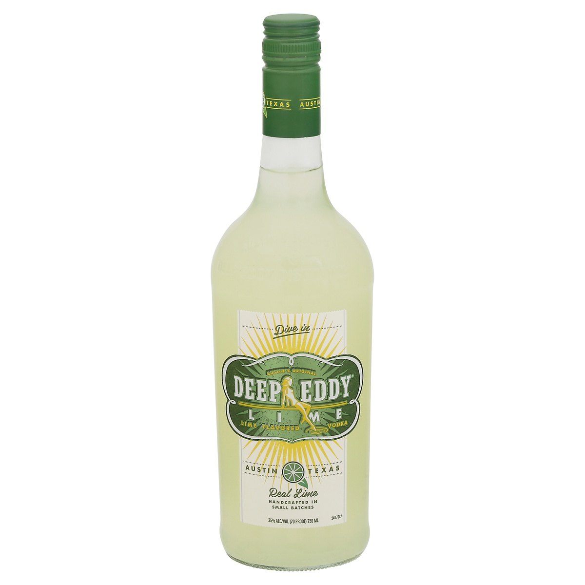 slide 1 of 1, Deep Eddy Lime Vodka, 750 ml