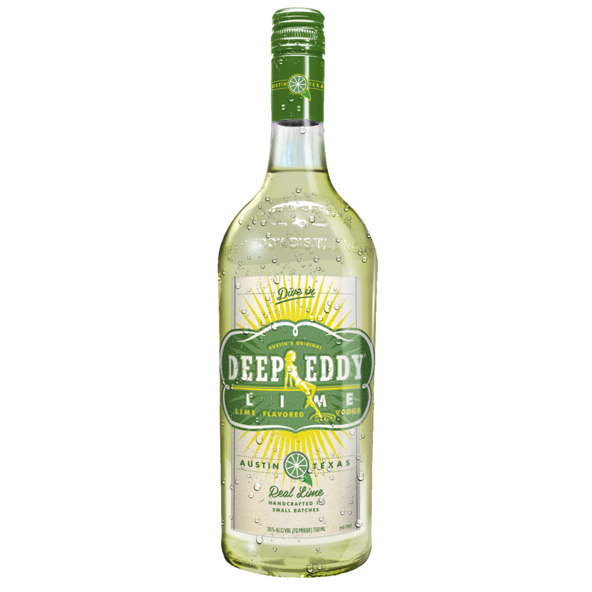 slide 1 of 3, Deep Eddy Lime Flavored Vodka 750 ml, 750 ml