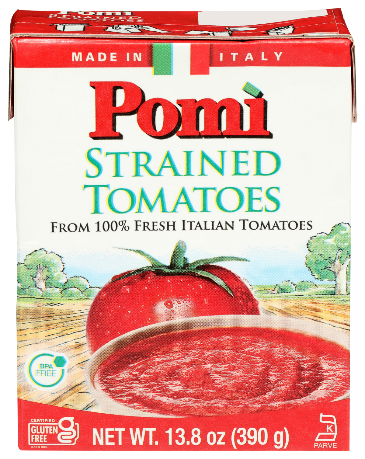 slide 1 of 10, Pomi Strained Tomatoes 13.8 oz, 13.8 oz