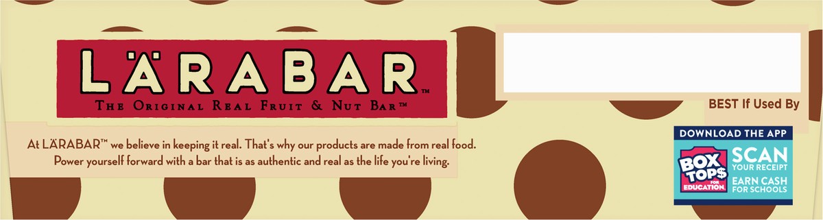 slide 9 of 9, LÄRABAR Chocolate Chip Cookie Dough, Gluten Free Fruit & Nut Bar, 8 Ct, 8 ct