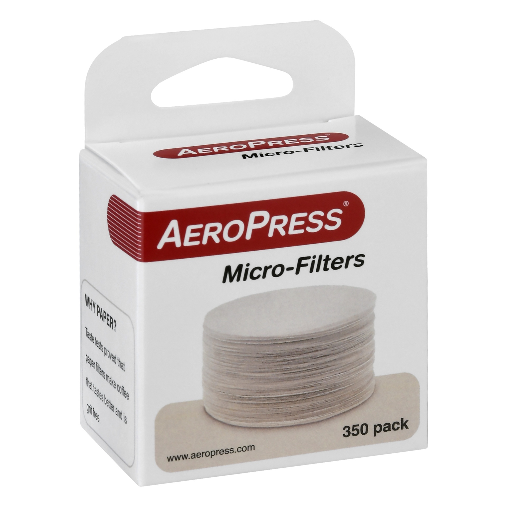slide 1 of 1, AeroPress Micro-Filters, 350 ct