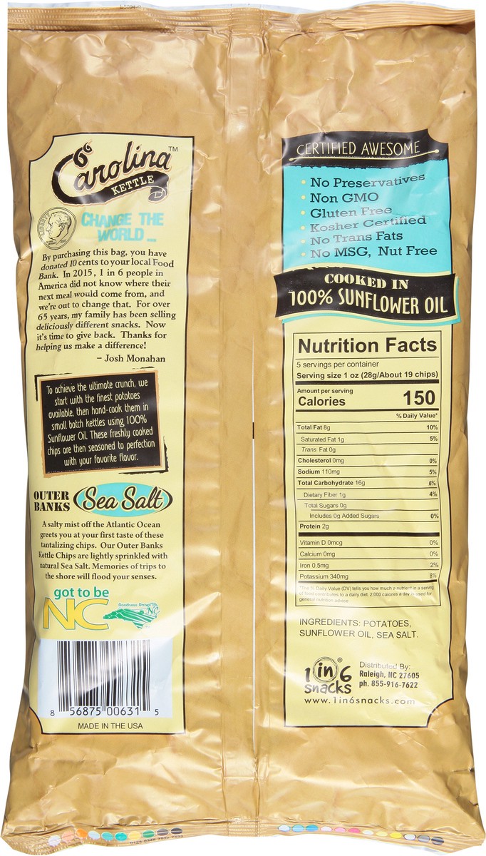 slide 8 of 12, Carolina Kettle Carolina Outer Banks Sea Salt Kettle, 5 oz