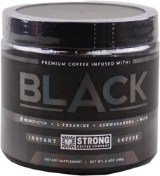 Strong Coffee Company Black Instant Coffee