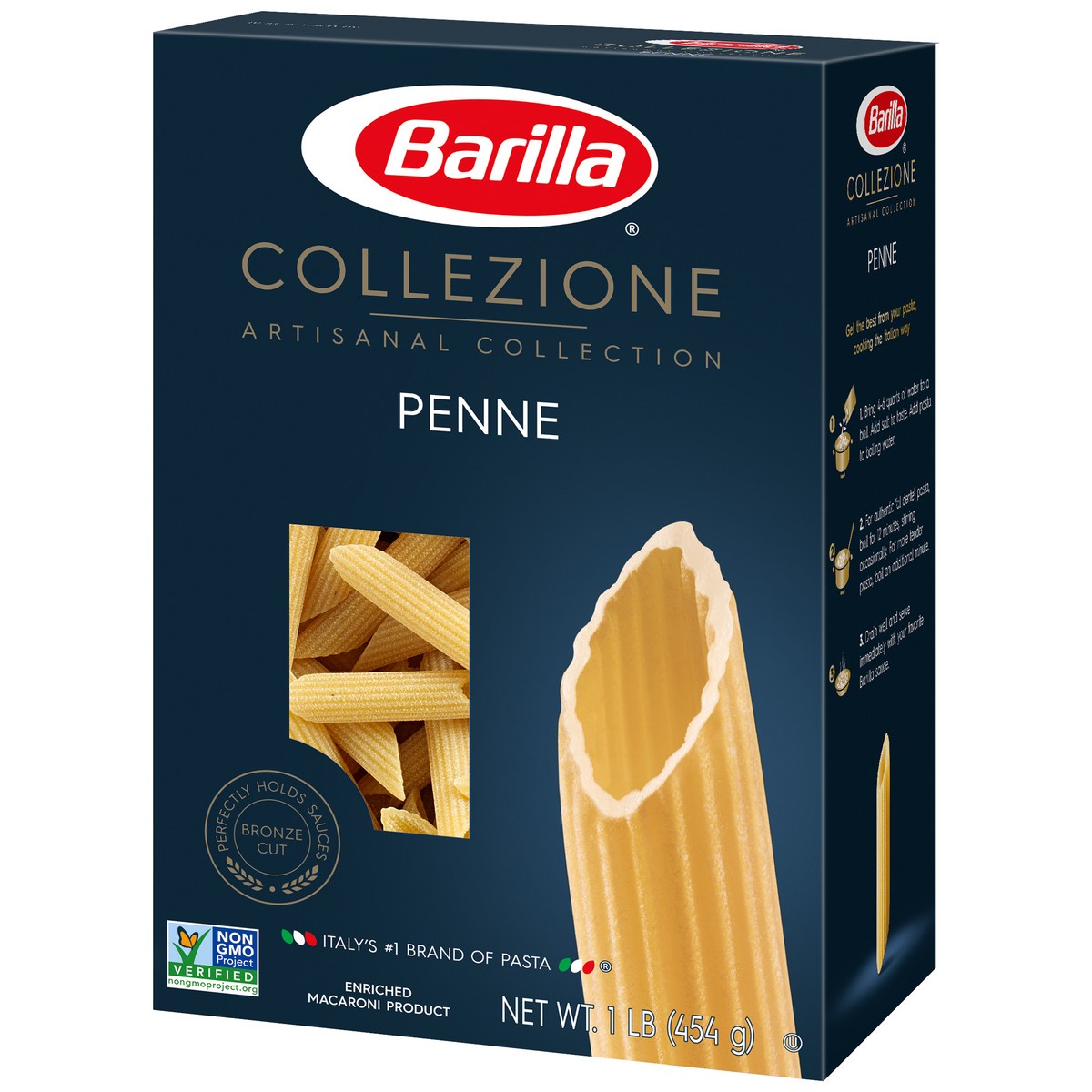 slide 4 of 14, Barilla Collezione Artisanal Collection Penne Pasta 1 lb. Box, 1 lb