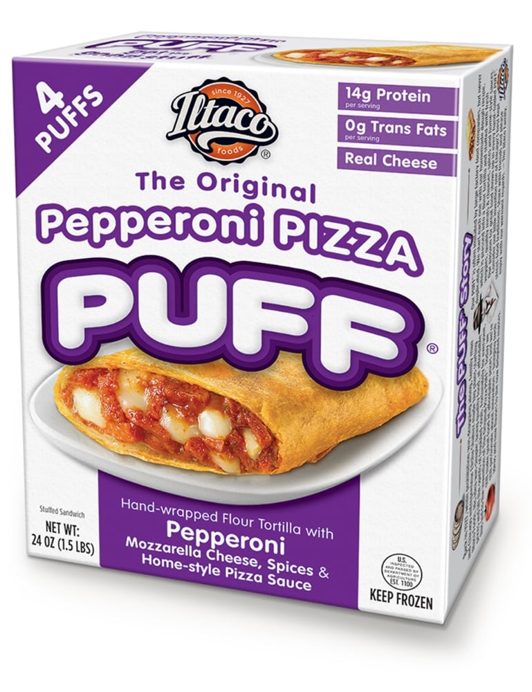 slide 1 of 1, Iltaco The Original Pepperoni Pizza Puff, 24 oz