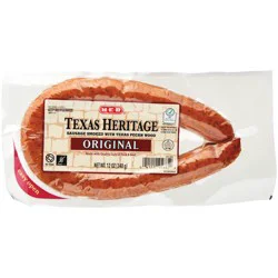 H-E-B Texas Heritage Original Pecan Smoked Sausage