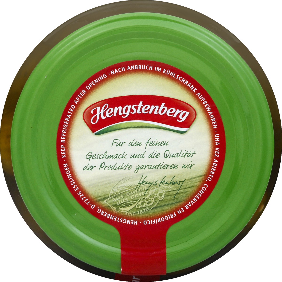 slide 8 of 8, Hengstenberg Crunchy Gherkins 24.3 oz, 24.3 oz