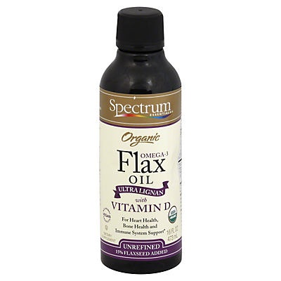 slide 1 of 1, Spectrum Organic Ultra Lignan Flax Oil, 16 fl oz