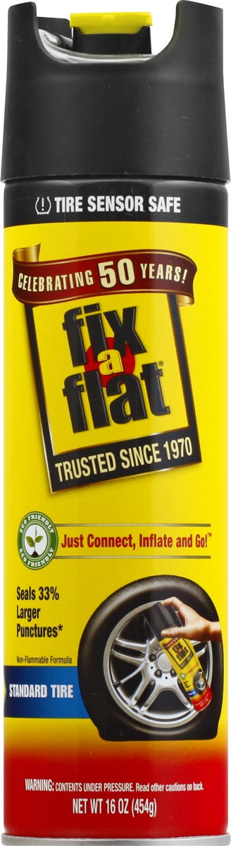 slide 1 of 10, Fix a Flat Standard Tire Tire Sealant 16 oz, 16 oz