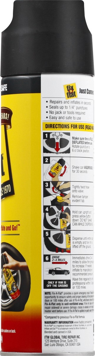 slide 6 of 10, Fix a Flat Standard Tire Tire Sealant 16 oz, 16 oz