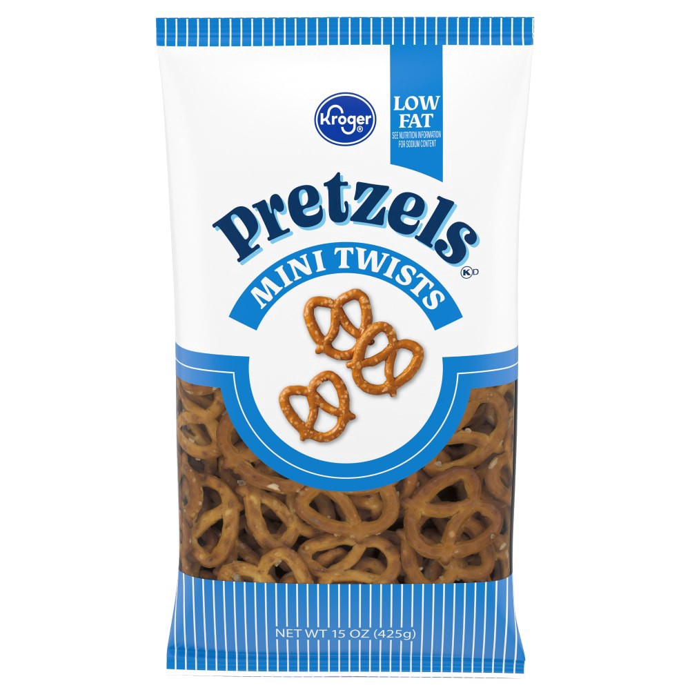 slide 1 of 6, Kroger Mini Twist Pretzels, 15 oz