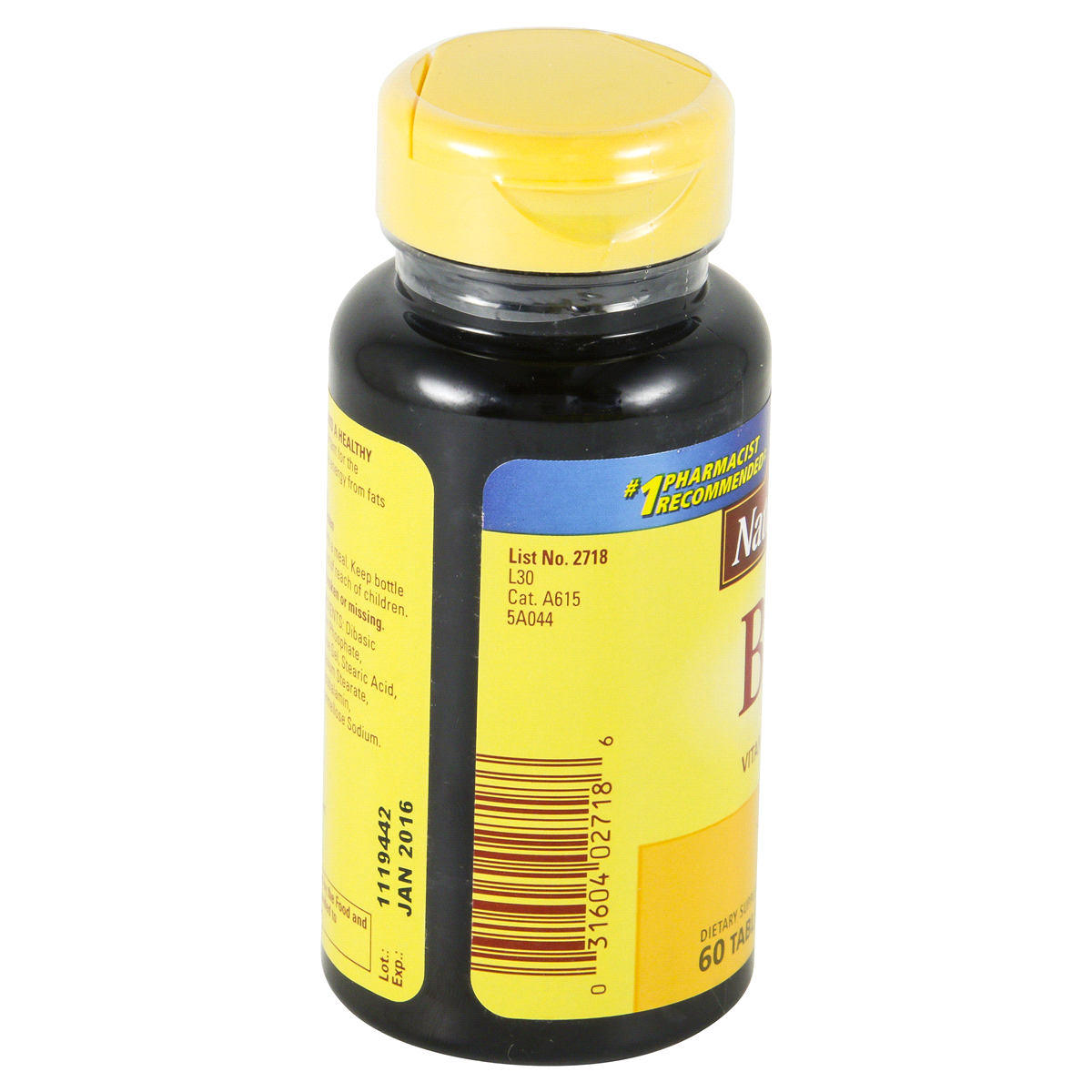 slide 40 of 60, Nature Made Extra Strength Vitamin B12 2500 mcg Tablets for Energy Metabolism Support - 60ct, 60 ct