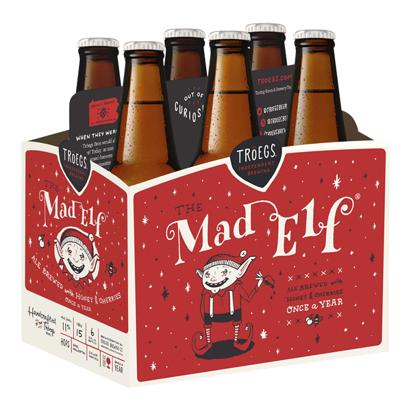 slide 1 of 1, Tröegs Independent Brewing Mad Elf Ale, 6 ct; 12 fl oz