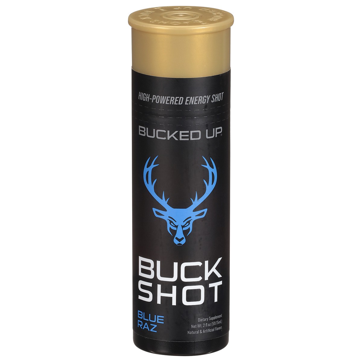 slide 1 of 11, Bucked Up Blue Raz Buck Shot - 2 oz, 2 oz