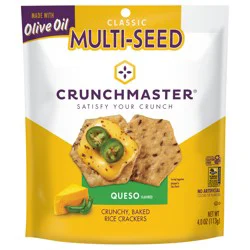 Crunchmaster Queso Rice Crackers