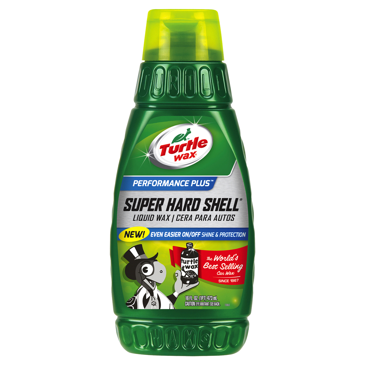 slide 1 of 1, Turtle Wax Super Hard Shell Car Wax, 16 fl oz