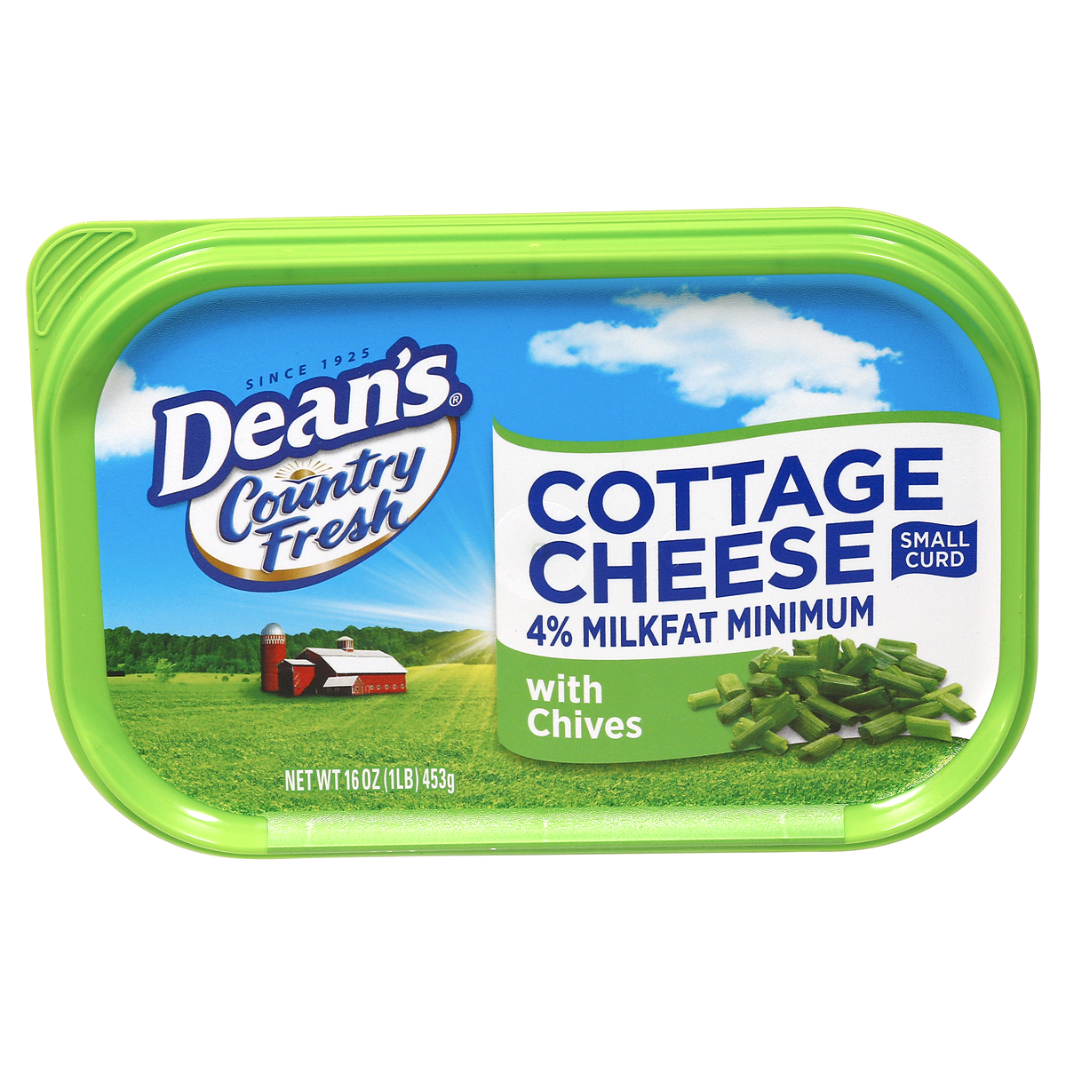 slide 6 of 6, Dean's Country Fresh Cottage Cheese With Chives, 16 oz