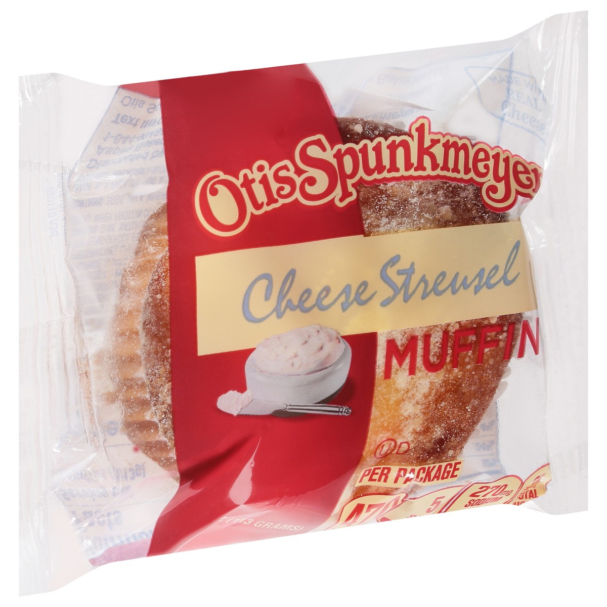 slide 5 of 13, Os Iw Cheese Strusel Muffin, 1 ct
