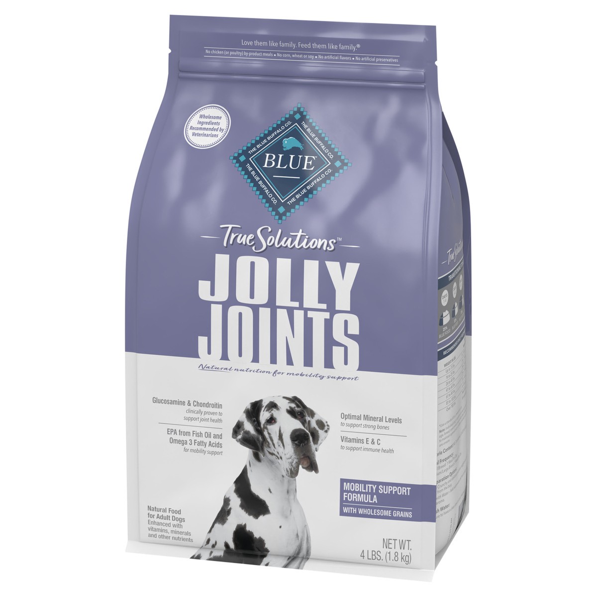 slide 4 of 9, Blue Buffalo True Solutions Jolly Joints Mobility Support Adult Dog, 4 lb