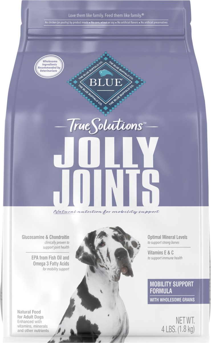 slide 5 of 9, Blue Buffalo True Solutions Jolly Joints Mobility Support Adult Dog, 4 lb