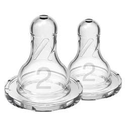 Dr. Brown's Standard Bottle with Level 2 Nipple (2 Pack)