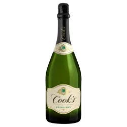 Cook's California Champagne Extra Dry White Sparkling Wine