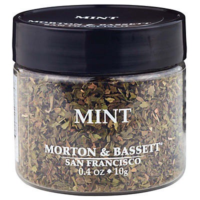 slide 1 of 1, Morton & Bassett Mint, 0.4 oz