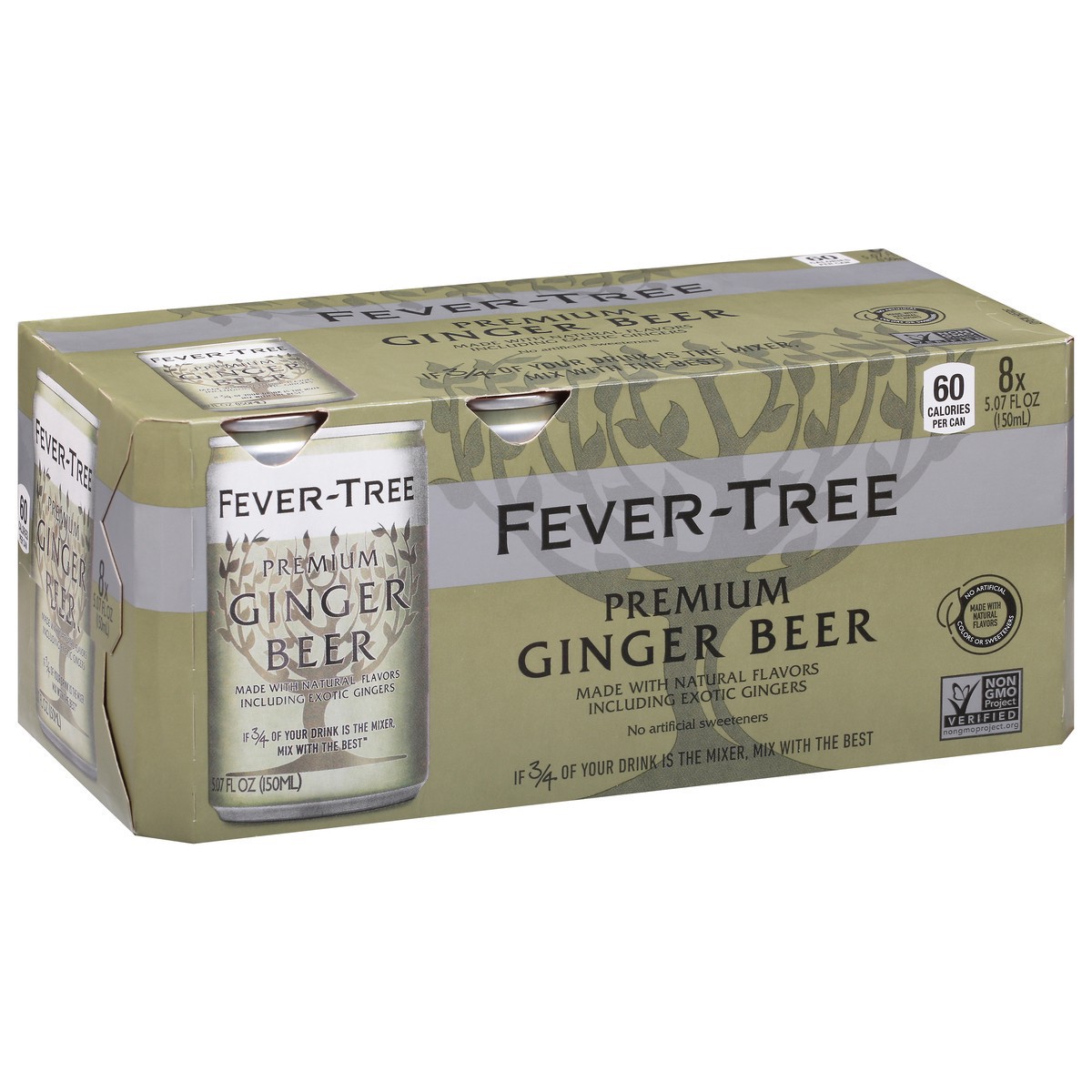 slide 7 of 9, Fever-Tree Premium Ginger Beer 8x150ml, 8 ct; 5 oz