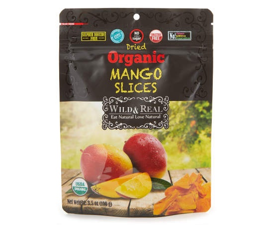 slide 1 of 1, Nature's Wild Organic Sun Dried Mangos Slices, 1 ct