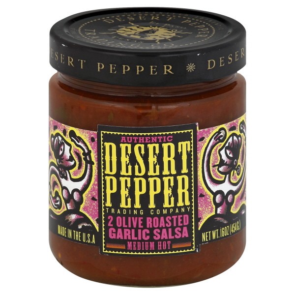 slide 1 of 2, Desert Pepper Trading Olive Roasted Pepper, 16 oz