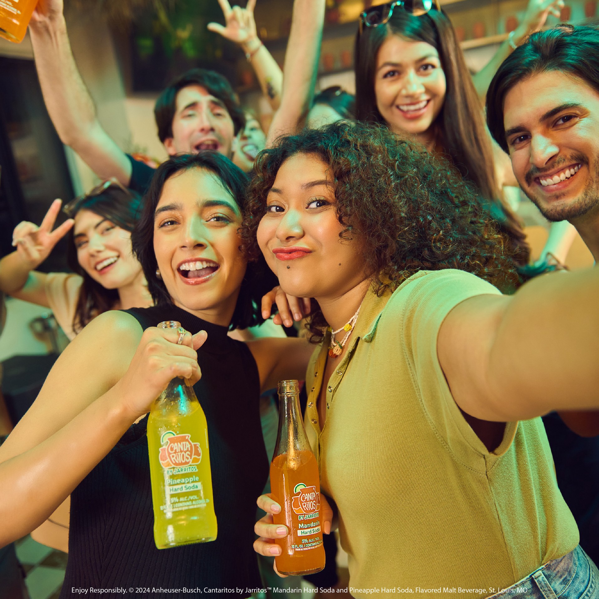 slide 3 of 4, Cantaritos Mandarin Hard Soda 25 fl oz, 25 oz