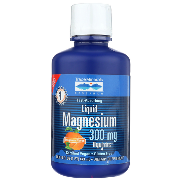 slide 1 of 1, Trace Minerals Liquid Magnesium, 1 ct