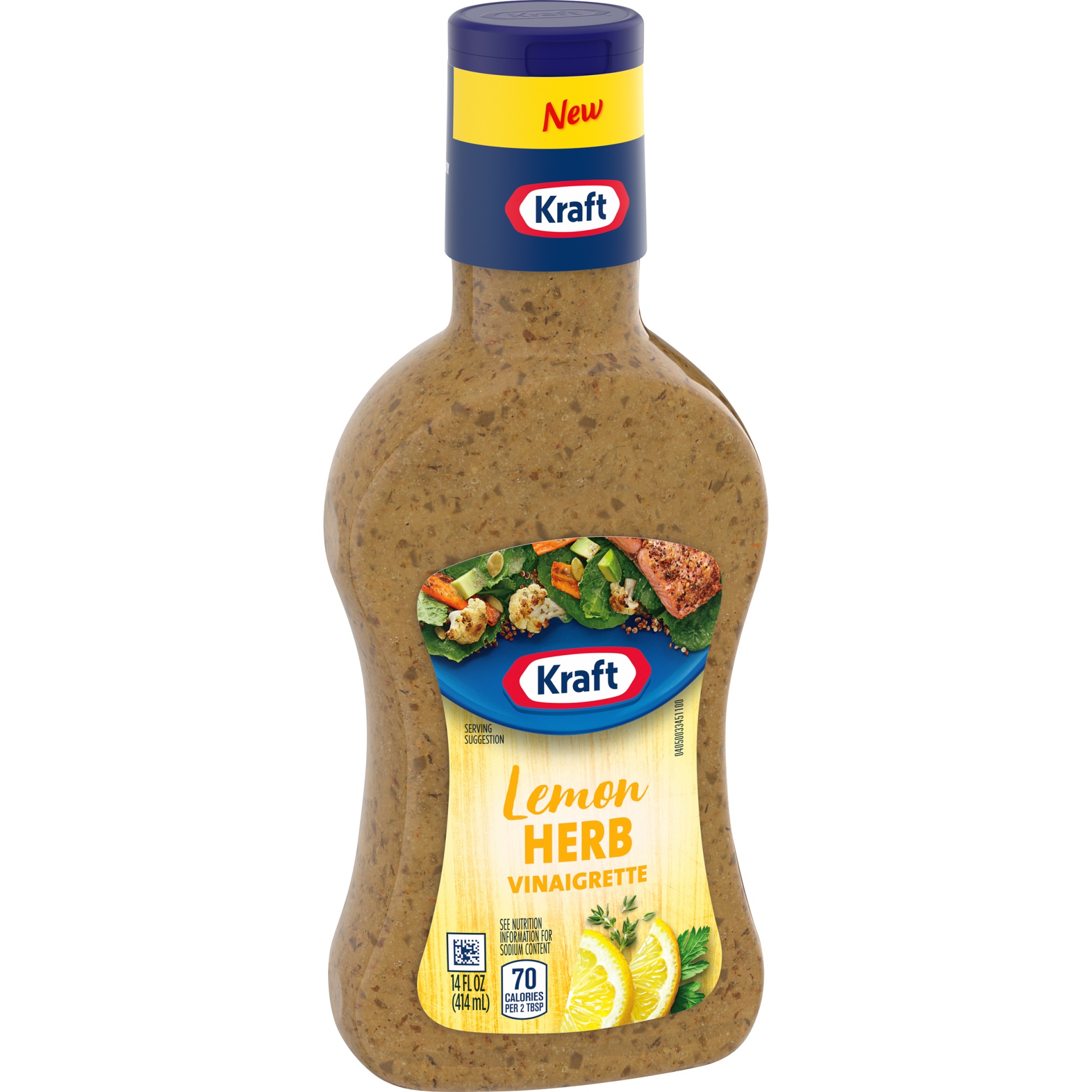 Kraft Lemon Herb Vinaigrette Salad Dressing 14 fl oz Shipt