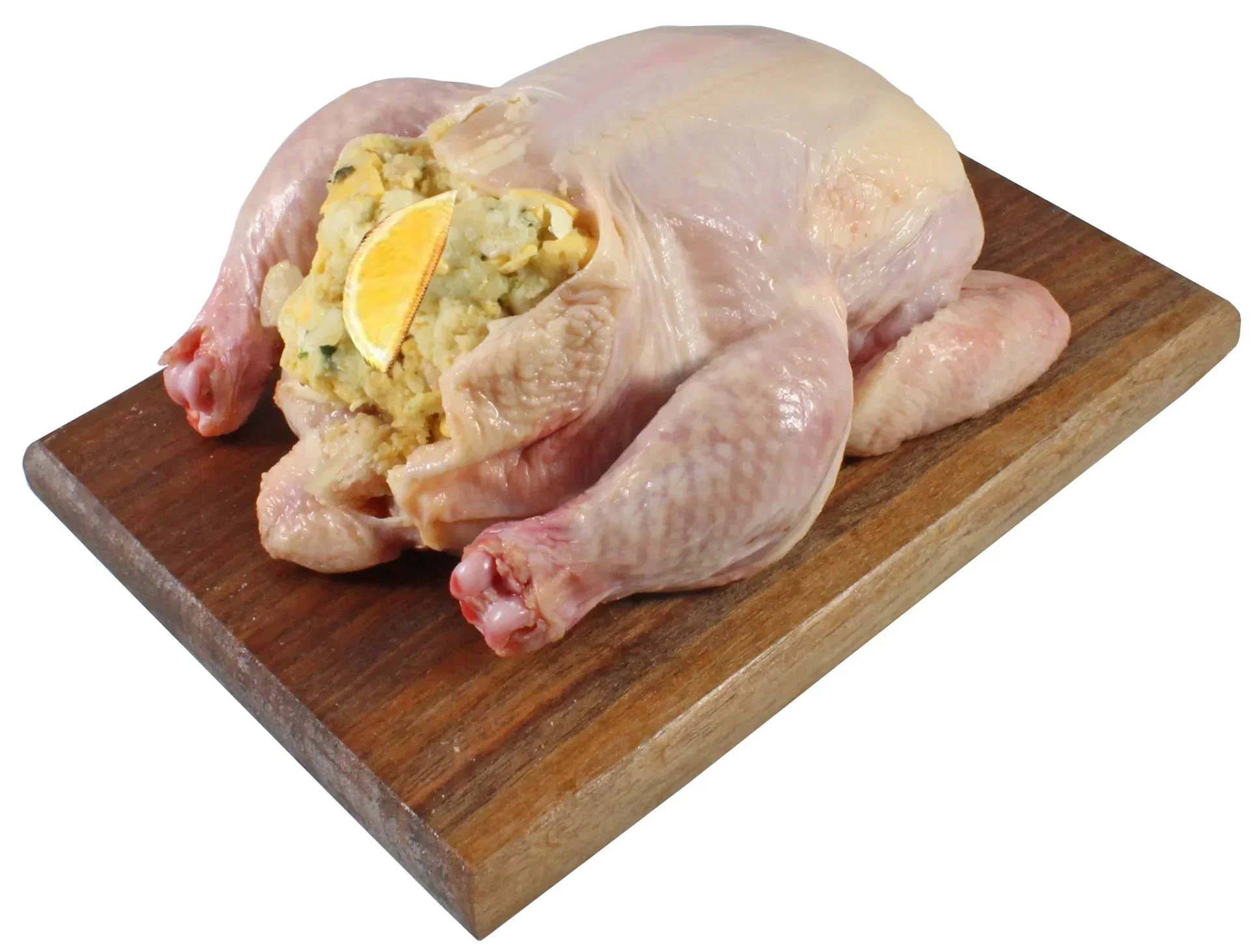 slide 1 of 1, Central Market Lemon-Garlic Stuffed Heirloom Chicken, per lb