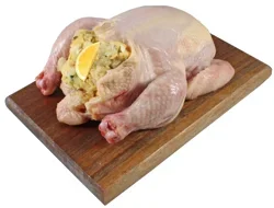 Central Market Lemon-Garlic Stuffed Heirloom Chicken