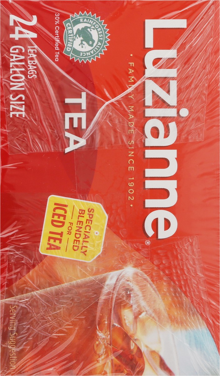 slide 8 of 9, Luzianne Gallon Size Iced Tea Bags 24 ea, 24 ct