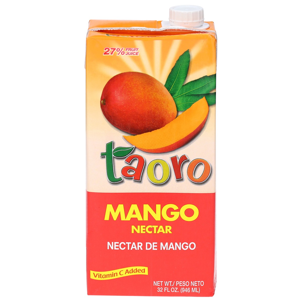 slide 3 of 4, Taoro Mango Nectar 32 fl oz, 32 fl oz