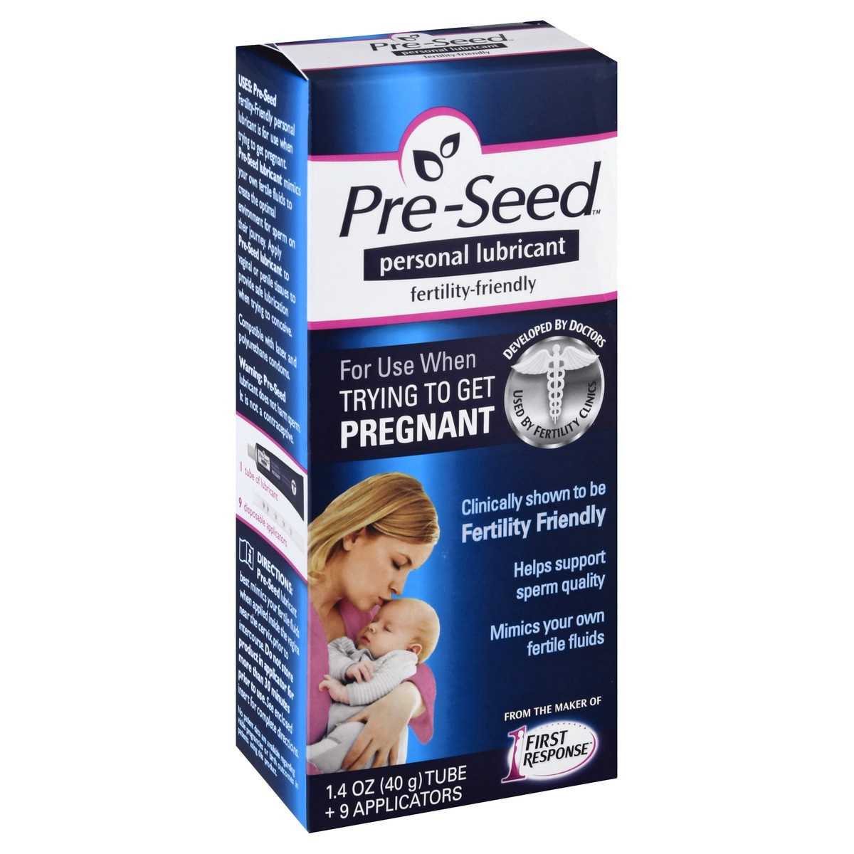 slide 2 of 8, Pre-Seed Fertility Friendly Personal Lubricant, 40 g