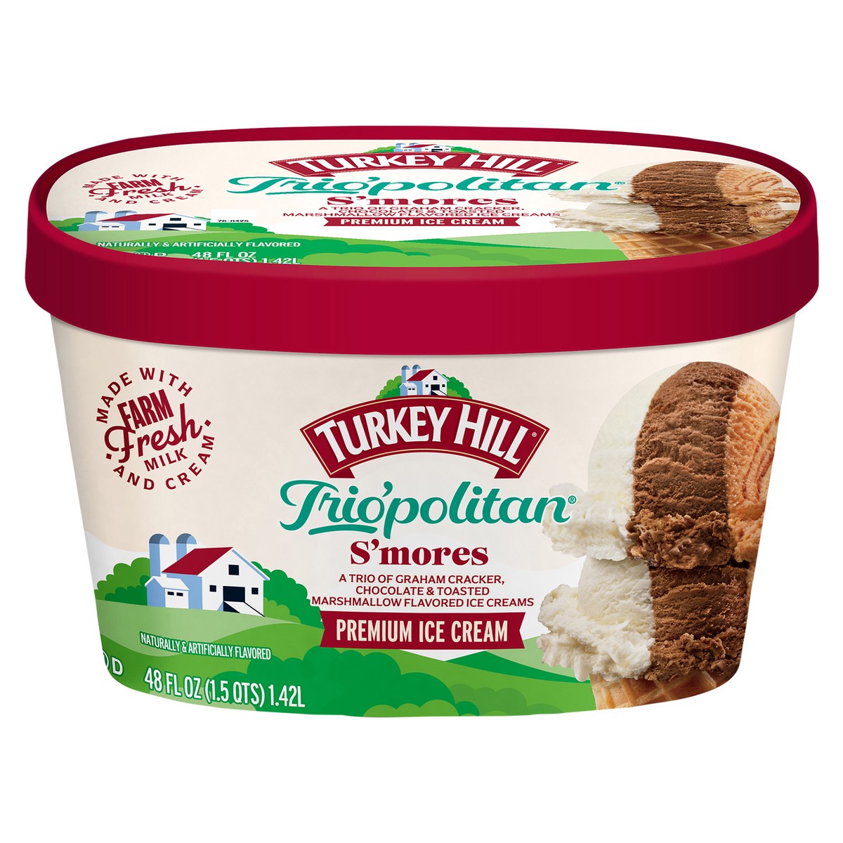 Turkey Hill All Natural Vanilla Fudge Ice Cream Oz Shipt