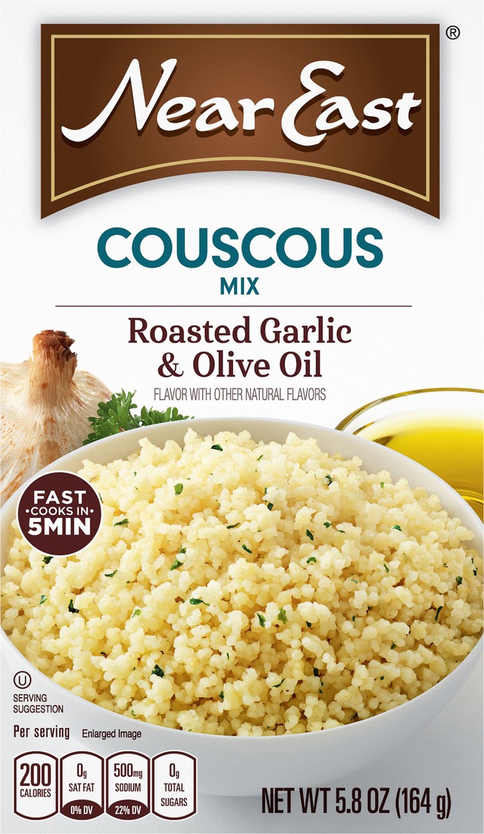 slide 1 of 4, Near East Couscous Mix Roasted Garlic & Olive Oil 5.8 Oz, 5.8 oz