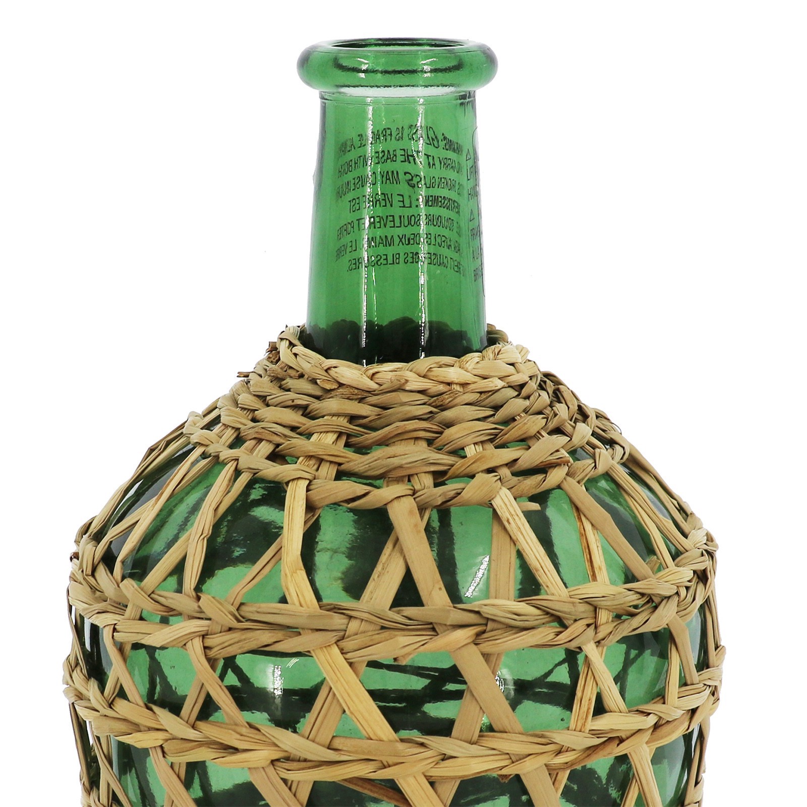 slide 3 of 3, 67.6oz. Wrapped Glass Bottle By Ashland, 67.6 oz