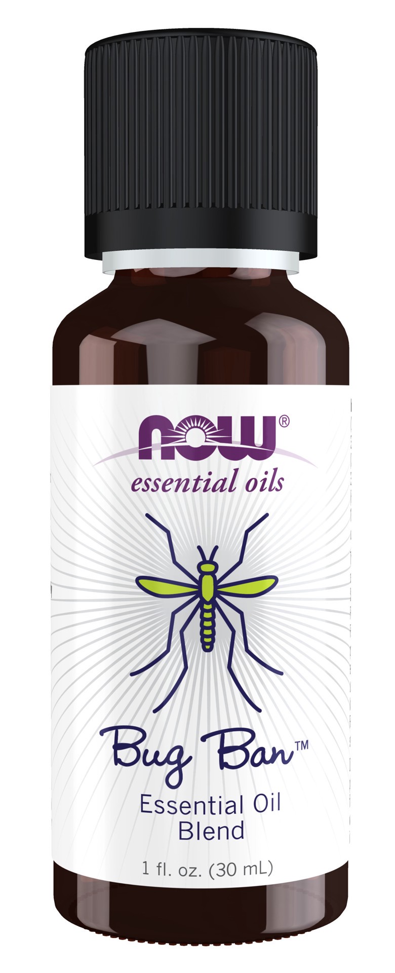 slide 1 of 4, NOW Bug Ban™ Essential Oil Blend - 1 fl. oz., 1 fl oz
