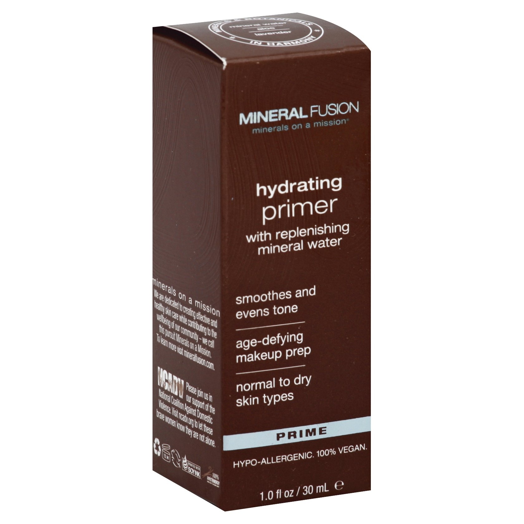 slide 1 of 4, Mineral Fusion Primer - Hydrating, 1 oz