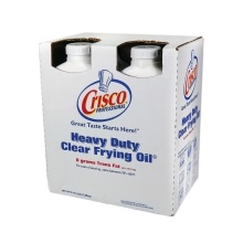 slide 1 of 1, Crisco Clear Premium Heavy-Duty Frying Oil, 560 oz
