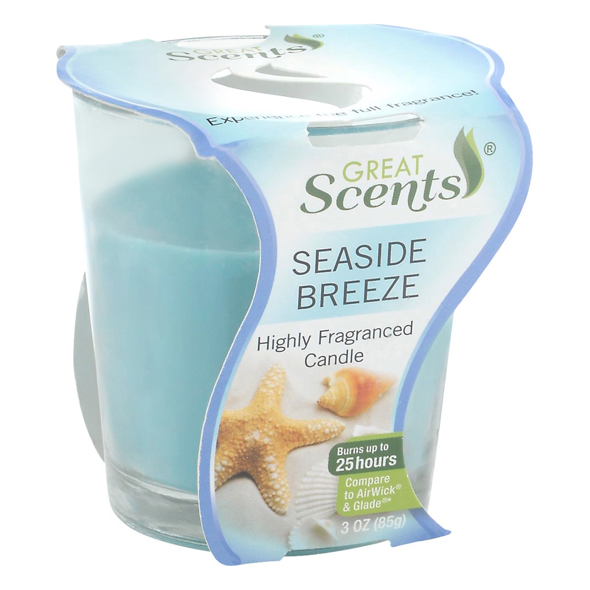 slide 12 of 12, Great Scents Seaside Breeze Scented Candle, 3 oz