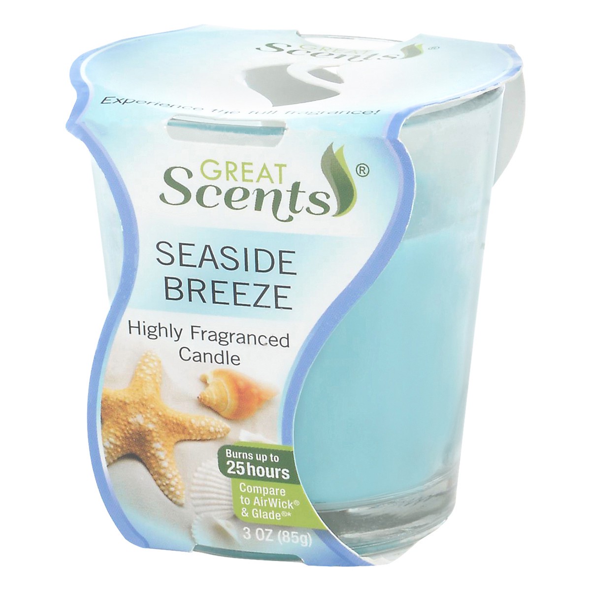 slide 10 of 12, Great Scents Seaside Breeze Scented Candle, 3 oz