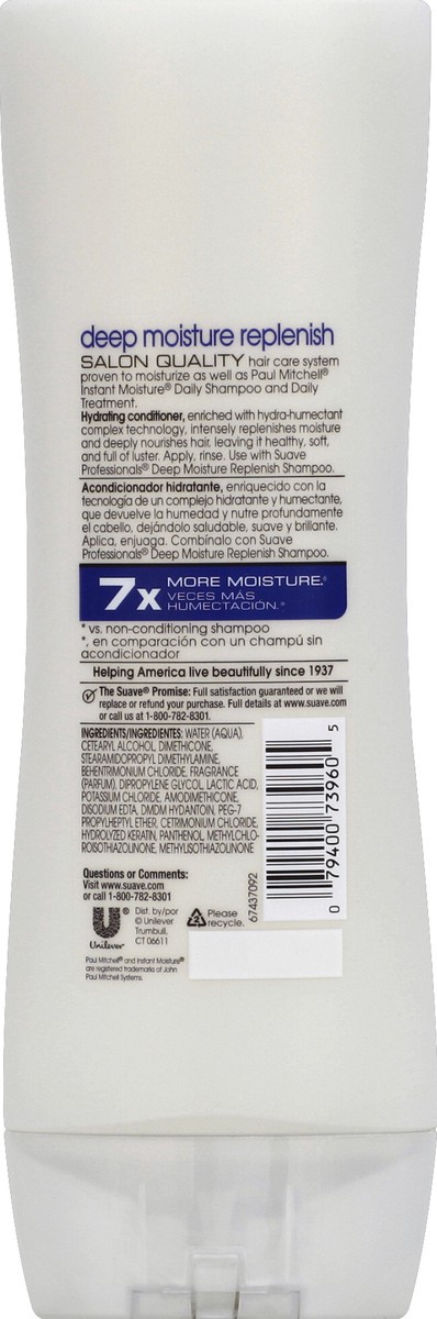 slide 5 of 7, Suave Professionals Conditioner Deep Moisture, 12.6 oz, 12.6 oz