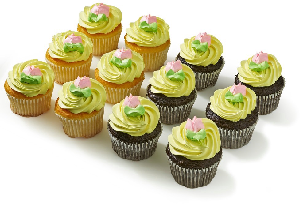 slide 5 of 5, Cupcakes With Whippy Icing Variety, 12 ct
