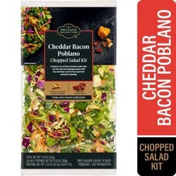 Private Selection Cheddar Bacon Poblano Salad Kit