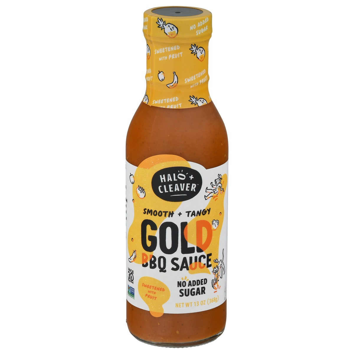 Halo And Cleaver Gold Mustard Bbq Sauce 13 oz Shipt